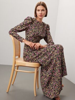 Leena for MacDuggal Floral Gown